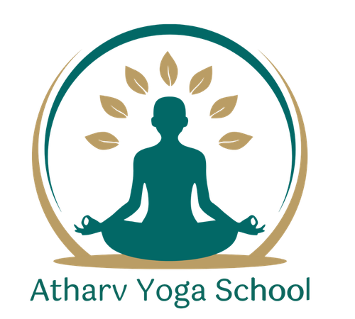 Official Logo Atharv Yoga School Kerala